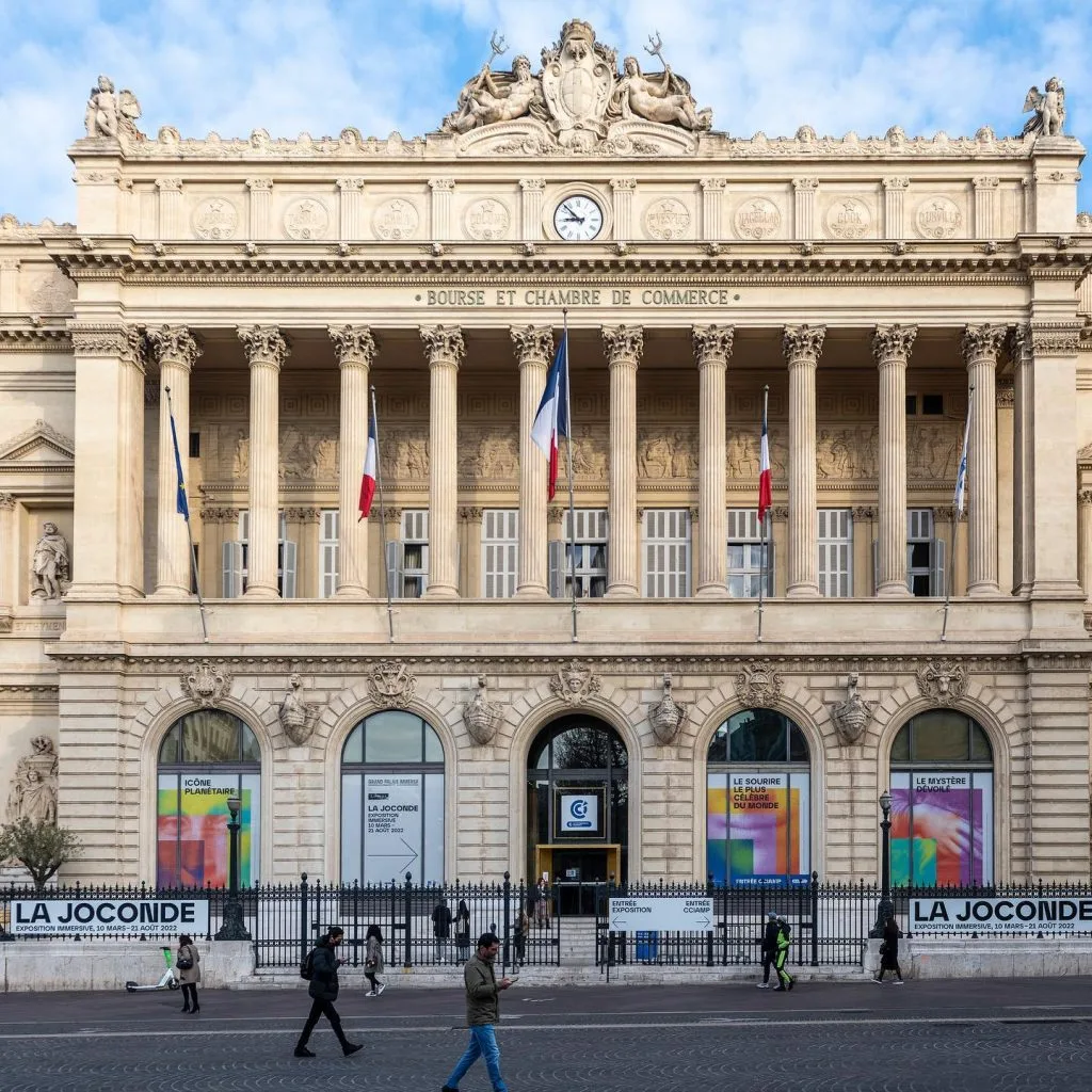 Le Palais de la Bourse à Marseille
