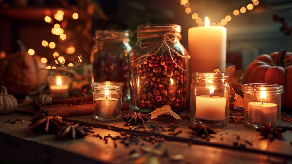 Les Indémodables d'Halloween Illuminati dalla Luce delle Candele