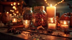 Les Indémodables d'Halloween Illuminati dalla Luce delle Candele