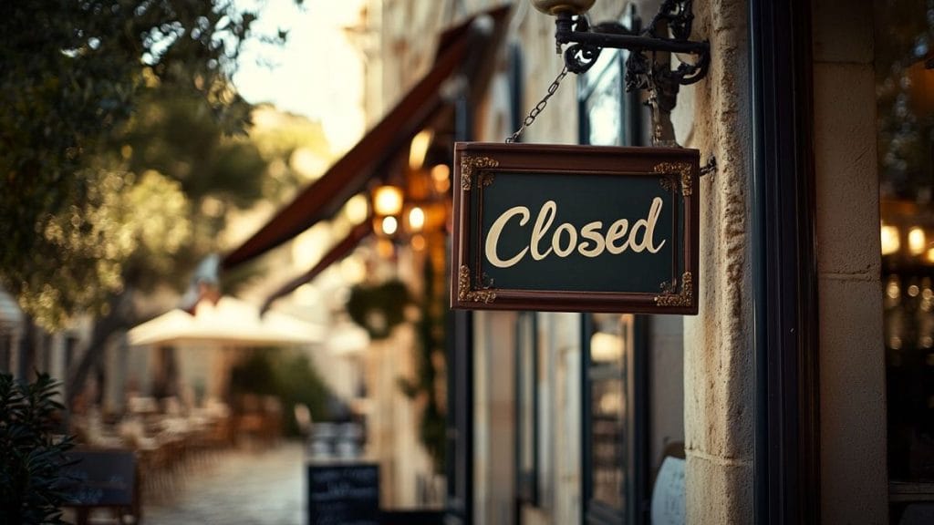 Near Marseille, a popular restaurant announces its unexpected closure: "It is with great sadness that we leave."