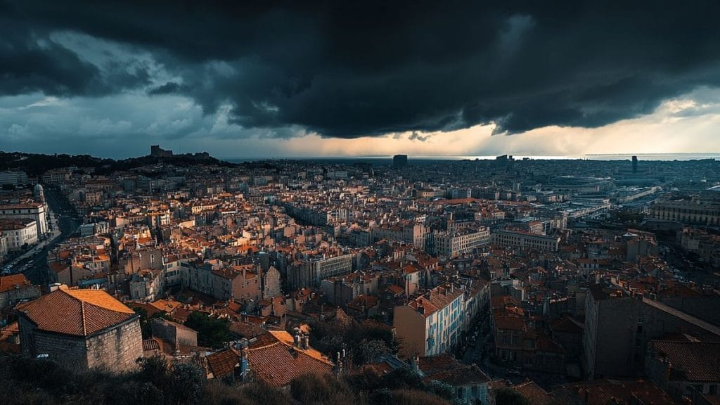 Prévisions météo : Un épisode cévenol de pluies intenses s'approche de Marseille
