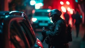 Interpellation eines Individuums in Marseille wegen sexueller Aggression gegen eine Frau