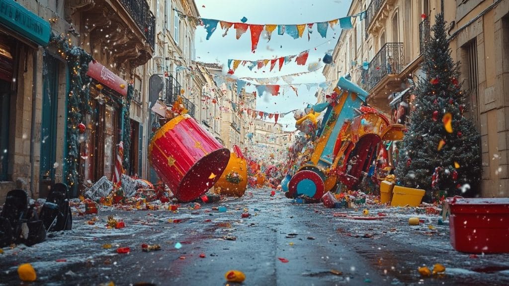 Marseille : le centre-ville vidé par des rafales de vent impitoyables, annulation de la parade de Noël
