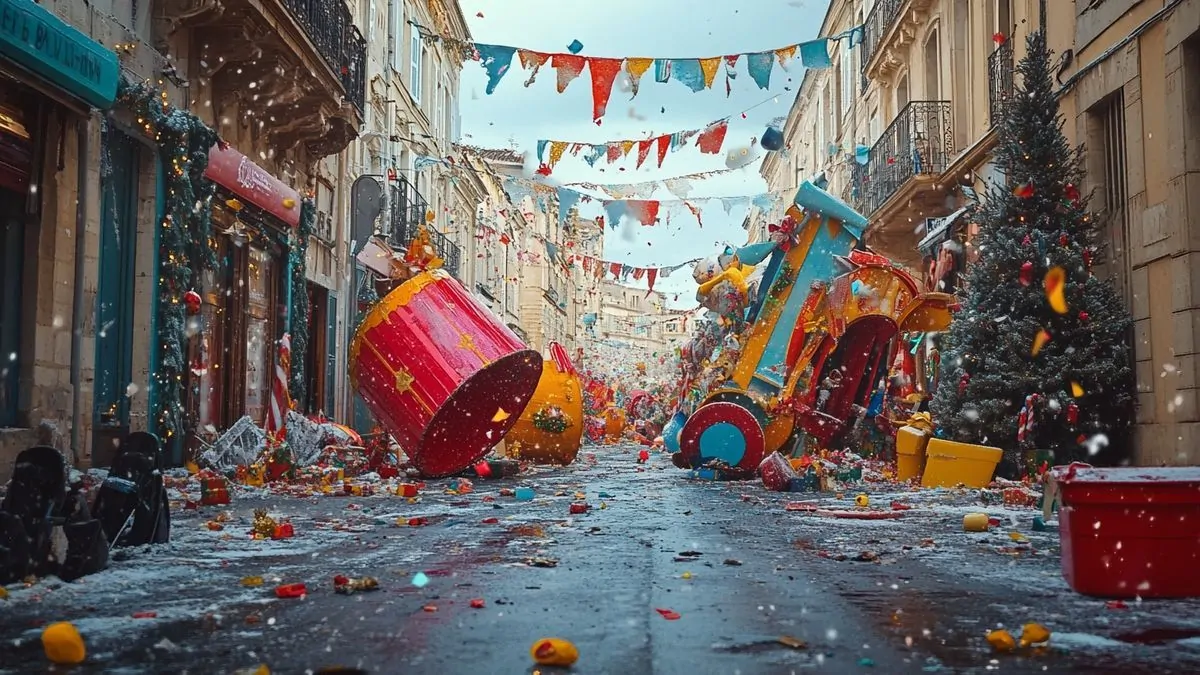 Marseille : le centre-ville vidé par des rafales de vent impitoyables, annulation de la parade de Noël
